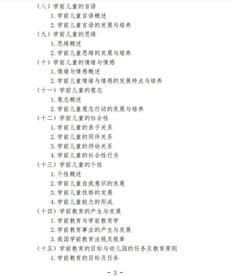 考试大纲